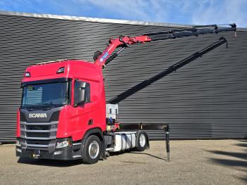 Scania Scania R500 HMF 19 tm CRANE / KRAN / RETARDER